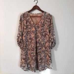 Lush Karly Floral Shift Dress